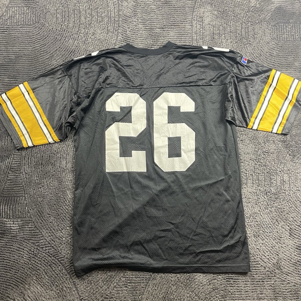 Russell Athletic #26 Football Jersey Men's Size 52 Black‎ Yellow USA 80s 90s
